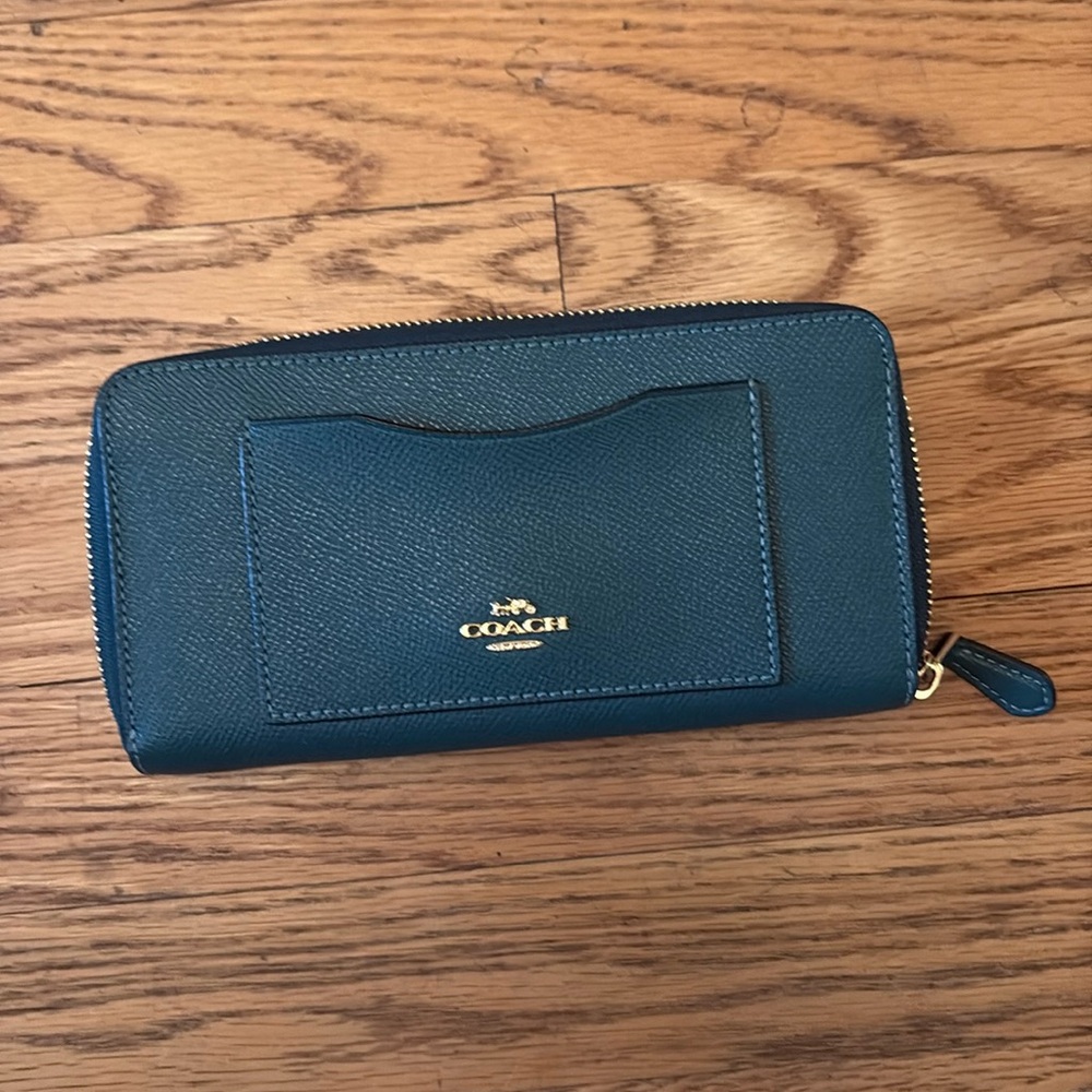 Coach Teal Wallet
